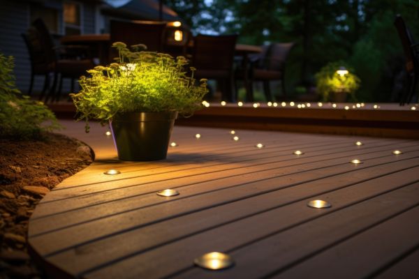 Ground Level Deck Construction in St Louis